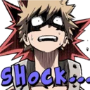 😳 emoji My Hero Academia Telegram sticker 24 of 120