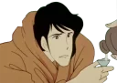 😪 emoji Lupin III Telegram sticker 12 of 22