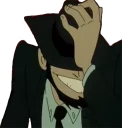 😄 emoji Lupin III Telegram sticker 22 of 22