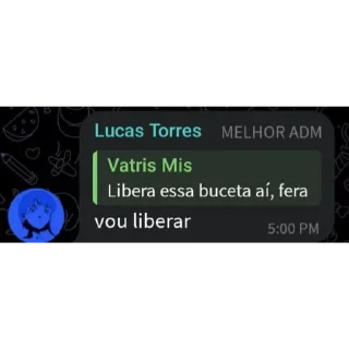 Sticker from ferreira da cu @vatris