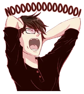 🎳 emoji @waesticker mean boy Telegram sticker 16 of 42