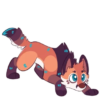 👀 emoji Wilde Fox 3 Telegram sticker 18 of 109