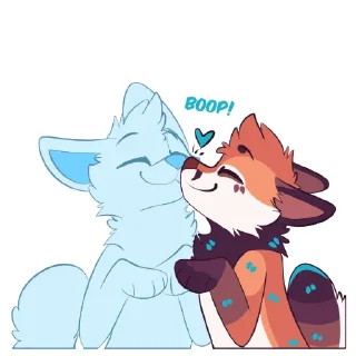 👃 emoji Wilde Fox 3 Telegram sticker 1 of 109