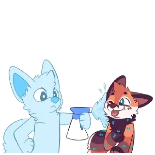 💦 emoji Wilde Fox 2 Telegram sticker 24 of 115