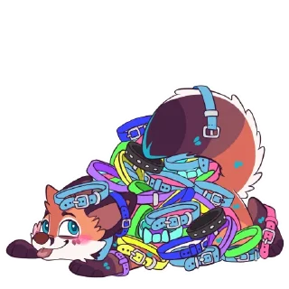 😏 emoji Wilde Fox 2 Telegram sticker 10 of 115