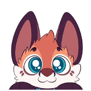 👁 emoji Wilde Fox 2 Telegram sticker 20 of 115