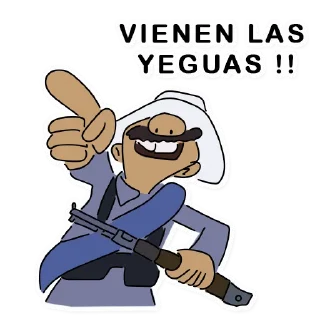 🐴 emoji Animados Cubanos by @MeCuadraApp Telegram sticker 22 of 52