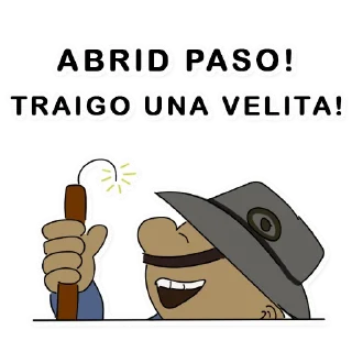 🕯 emoji Animados Cubanos by @MeCuadraApp Telegram sticker 6 of 52