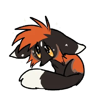 🥺 emoji Cross Fox Stickers Telegram sticker 13 of 50
