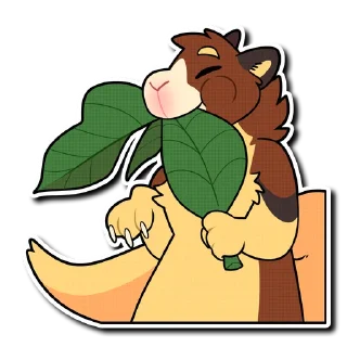 Sticker from Tree Kangaroo