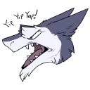 😡 emoji #Merpcrew Stickerpack - Vol. 2 Telegram sticker 23 of 114