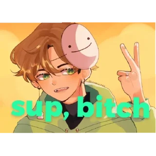 😎 emoji Dream SMP Crew Telegram sticker 11 of 69