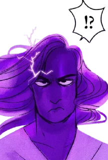 ⁉️ emoji Lore Olympus V by @Nantzui (@couple_matching) Telegram sticker 15 of 120