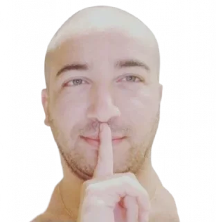 🤫 emoji Vic /pol/ Telegram sticker 5 of 16
