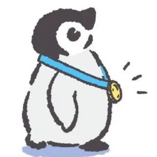 💟 emoji Cute penguin Telegram sticker 17 of 42