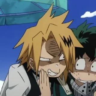 ⚡ emoji Denki Kaminari @MyHeroAcademia_Fans Telegram sticker 12 of 50