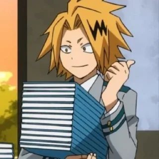 ⚡ emoji Denki Kaminari @MyHeroAcademia_Fans Telegram sticker 17 of 50
