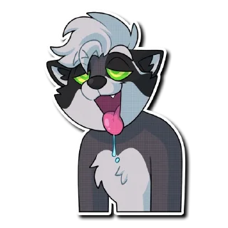 🤤 emoji Milo Telegram sticker 17 of 26