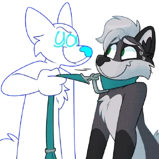 😅 emoji Milo Telegram sticker 13 of 26