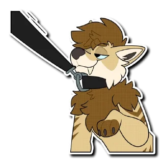 😏 emoji Gintoki Telegram sticker 7 of 11