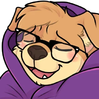 😴 emoji Fluffy Max Telegram sticker 15 of 72