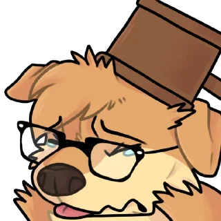 😞 emoji Fluffy Max Telegram sticker 11 of 72