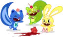 💔 emoji Happy Tree Friends Telegram sticker 18 of 34