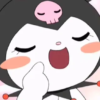 🥰 emoji 库洛米最强 Telegram sticker 20 of 107