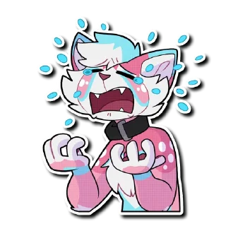 😭 emoji KoKo Telegram sticker 12 of 19