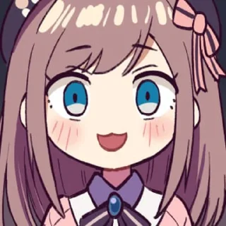 😃 emoji Hololive Faces | By @Holopost 🌟 Telegram sticker 9 of 26