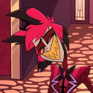 😬 emoji Hazbin Hotel Telegram sticker 7 of 120