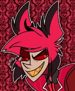 😆 emoji Hazbin Hotel Telegram sticker 10 of 120