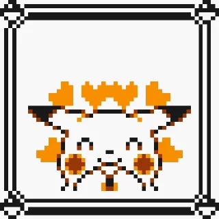 🥰 emoji Pikachu Sprites Animated Telegram sticker 17 of 26