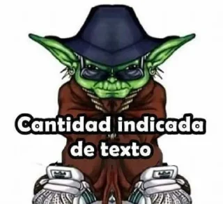 Sticker from texto variado