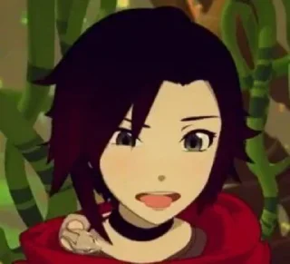 🥴 emoji RWBY Stickers Group @RWBY_Gallery Telegram sticker 11 of 77