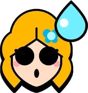 😰 emoji Brawl Stars Piper @Suite_Nektah Telegram sticker 8 of 8