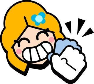👏 emoji Brawl Stars Piper @Suite_Nektah Telegram sticker 6 of 8