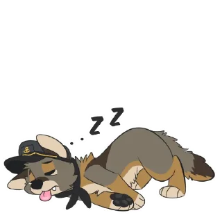 😴 emoji Chief Telegram sticker 6 of 40