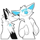 🦊 emoji Foxx Fr33ZE Animated Telegram sticker 6 of 18