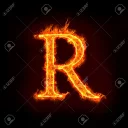 🅰️ emoji Flame Letters Telegram sticker 18 of 26