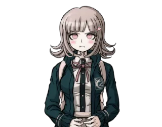 😁 emoji nanami chiaki Telegram sticker 17 of 46