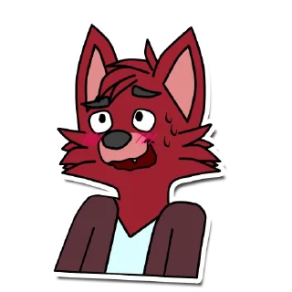 🥴 emoji Little Fox Zarz Telegram sticker 12 of 18