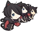 💭 emoji Black Kitten (2) Telegram sticker 15 of 120