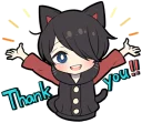 ‼ emoji Black Kitten (3) Telegram sticker 15 of 120