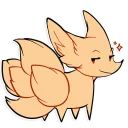 Sticker from Kitsune Foof