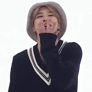 🦜 emoji Park Jimin by @aratickers Telegram sticker 9 of 34