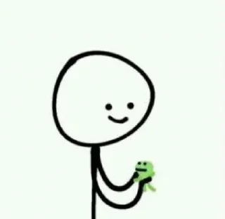 🐸 emoji Stickman flork Telegram sticker 8 of 65