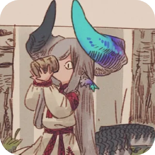 🐉 emoji ❄︎~ℤ𝕞𝕖𝕚~❄︎ - by @Drach3n Telegram sticker 15 of 120