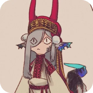 🐉 emoji ❄︎~ℤ𝕞𝕖𝕚~❄︎ - by @Drach3n Telegram sticker 18 of 120