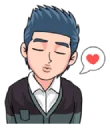 😘 emoji Love by Tanmay @stickerzgram Telegram sticker 17 of 45